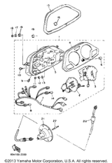 Screw, Tapping 1993 VMAX-4 (VX750T) 90164-04009-00