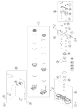 KTM Fuel pump 2024 250 XC-W Chassis A49007088200