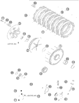 KTM GASKET SET ENGINE 125/150 As Required 2018 150 SX 50430099000