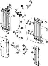 KTM GASKET SET ENGINE 125/150 ON DEMAND 2019 150 XC-W 50430099000