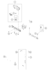 KTM SPEEDOMETER KM/H F. 21''  2005 2005 2012 350 EXCF 54814069000