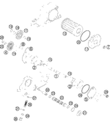 KTM E-STARTER ENGINE     2007 2007 2012 250 XCFW 77040001000