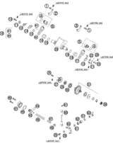 KTM STATOR KOKUSAN 2K-2    2005 2007 250 XC 54839104000