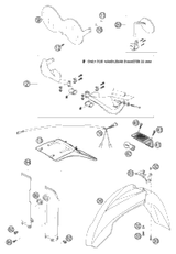 KTM BRAKE DISK FRONT D=300MM  '96 1999 640 LC4 Super Moto 58309060100