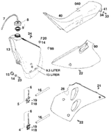 KTM BRAKE DISK FRONT D=300MM  '96 2000 660 LC4 Rallye 58309060100