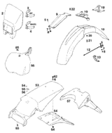 KTM BRAKE DISK FRONT D=300MM  '96 2000 400 LC4 58309060100