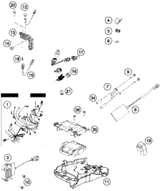 KTM HAND BRAKE CYLIND. CPL. SX 2014 2014 2014 250 XC 77713001044