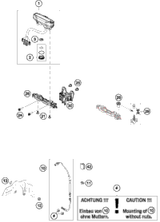 KTM HAND BRAKE CYLIND. CPL. SX 2014 2014 2018 150 XC-W 77713001044