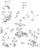 KTM HAND BRAKE CYLIND. CPL. SX 2014 2023 450 XCF-W Chassis 77713001044