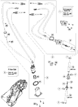 KTM FRONT WHEEL HUB CPL. 2016 500 EXC 77709010144