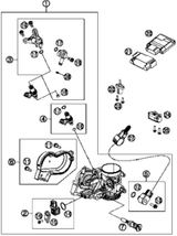 KTM CAMSHAFT EXHAUST CPL. 2011 250 SX-F 77136010044