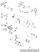 KTM GASKET KIT CYLINDER+HEAD F+R 2014 1190 ADV GREY 69130097000