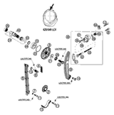 KTM TIMING CHAIN C107C / 100 LINKS 540/600/612/620/625/640 LC4 2005 660 SMC 58036013000