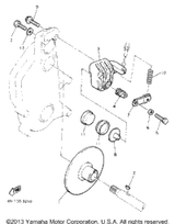 Bolt, Flange 1990 OVATION LE (ELEC START) (CS340EP) 95811-10050-00