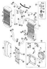 KTM AUTOM.TENSIONER CPL. '88 2005 640 Duke 58036003144