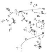 KTM HANDBRAKE CYL.DUKE ADJUST.2003 2004 625 SMC Racing 58713001100