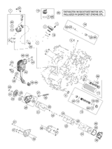 KTM CAMSHAFT EXHAUST CPL. 2012 1190 RC8R 69336010144