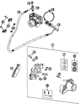 KTM LOCK SYSTEM       05 2006 950 SM BLK 62511066044