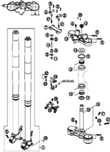 KTM EXHAUST PIPE REAR      06 06 2008 990 Adventure Orange ABS USA 60105008000
