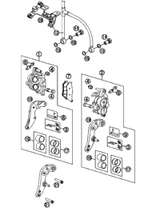 KTM EXHAUST PIPE REAR      06 06 2007 990 Adventure Black ABS 60105008000