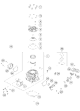 KTM Engine control unit 2024 250 XC-W Chassis A45041031000