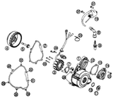 KTM BALANCER SHAFT CPL. 2013 250 XC-F 77536072033