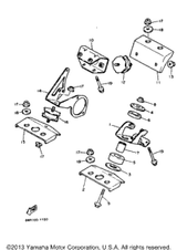 Washer, Plate 1992 EXCITER II (EX570S) 90201-10321-00