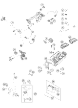 KTM Triple clamp top X=22mm 2024 250 XC-F Chassis A46001134022C1