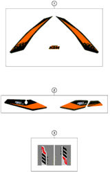 KTM BRAKE CALIPER REAR 2023 500 EXC-F Chassis 79613080001