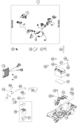 KTM BRAKE CALIPER REAR 2018 250 XC-W 79613080001