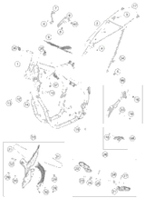 KTM BRAKE CALIPER REAR 2020 350 EXC-F 79613080001