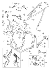 KTM BRAKE CALIPER REAR 2020 450 EXC-F 79613080001