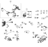 KTM BRAKE CALIPER REAR 2018 350 EXC-F 79613080001