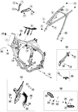 KTM BRAKE CALIPER REAR 2019 250 EXC-F 79613080001