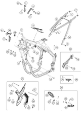 KTM BRAKE CALIPER REAR 2020 500 EXC-F SIX DAYS 79613080001