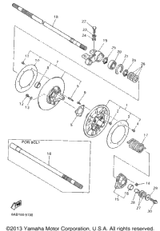 Washer, Plate (T=10) UR UN 1995 VMAX 500 LE (ELEC START) (VX500EV) 90201-225A4-00