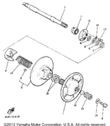 Washer, Plate (T=10) UR1985 XL-V (XL540J) 90201-225A4-00