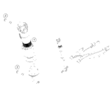 KTM Brave cylinder preassembled 2022 690 ENDURO R Chassis 27013101033