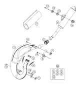 KTM BRAKE CALIPER 2021 65 SX Chassis 46213015100