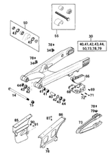 KTM SILENCER 125-150 SX 2012 125 SX 50305079500