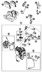 KTM LAMBDA SENSOR 2021 500 XCF-W Chassis 75041090200