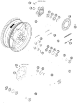 KTM MIRROR R/S CPL. W. FLASHER 2011 1190 RC8R TRACK 69012041100