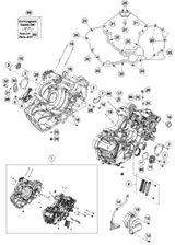 KTM OIL COOLER CPL. 2019 1290 SUPER DUKE GT WHITE 6923805000033
