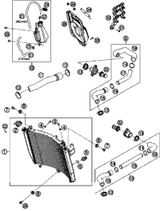 KTM OIL COOLER CPL. 2015 1190 ADV R 6923805000033