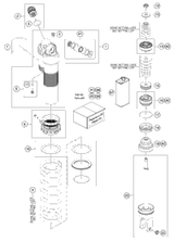 KTM MONOSHOCK BOTTOM PART CPL. 2017 300 XC 50181148S1