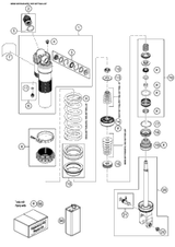 KTM MONOSHOCK BOTTOM PART CPL. 2018 150 SX 50181148S1