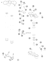 KTM REAR HUB CPL.       06 06 2008 990 Adventure Orange ABS USA 60110010044