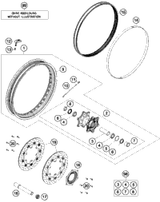 KTM Triple clamp 2018 1090 ADVENTURE R 6040103203233S