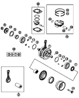 KTM GASKET SET 250 SX-F 2015 250 SX-F 77730099000