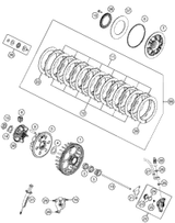 KTM CAMSHAFT W. AUTODECO 2015 450 XC-F 78936010133